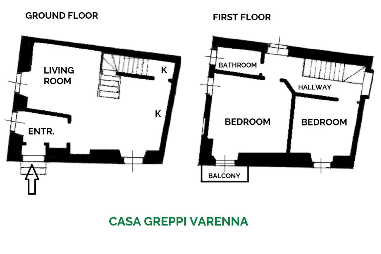 Casa Greppi Varenna Dış mekan fotoğraf